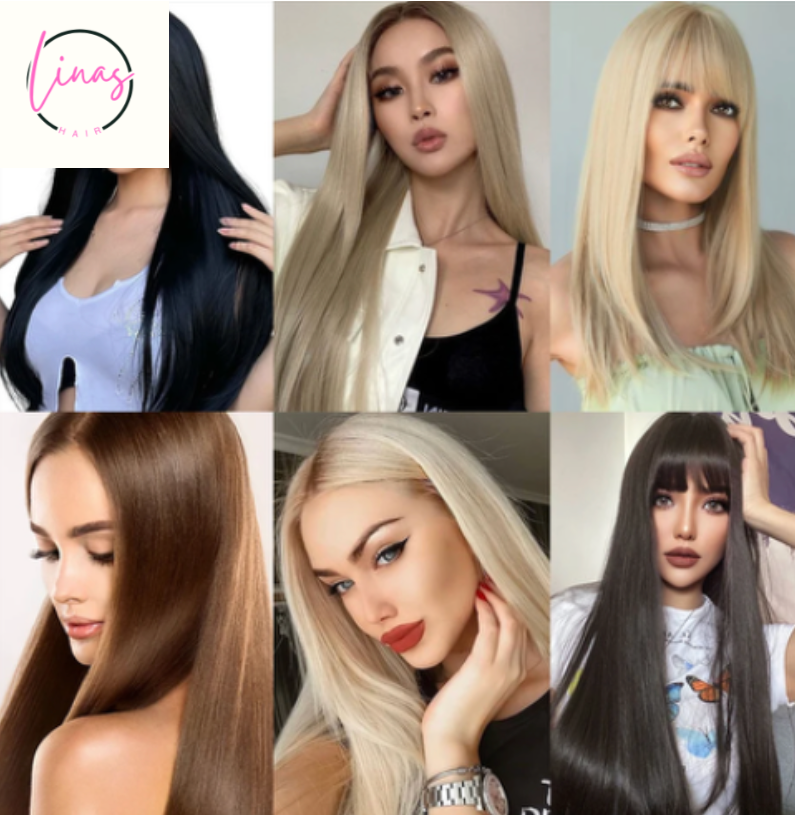 Halo Hair Extensions 100% Human Hair 14-28 Inch Hidden Clips