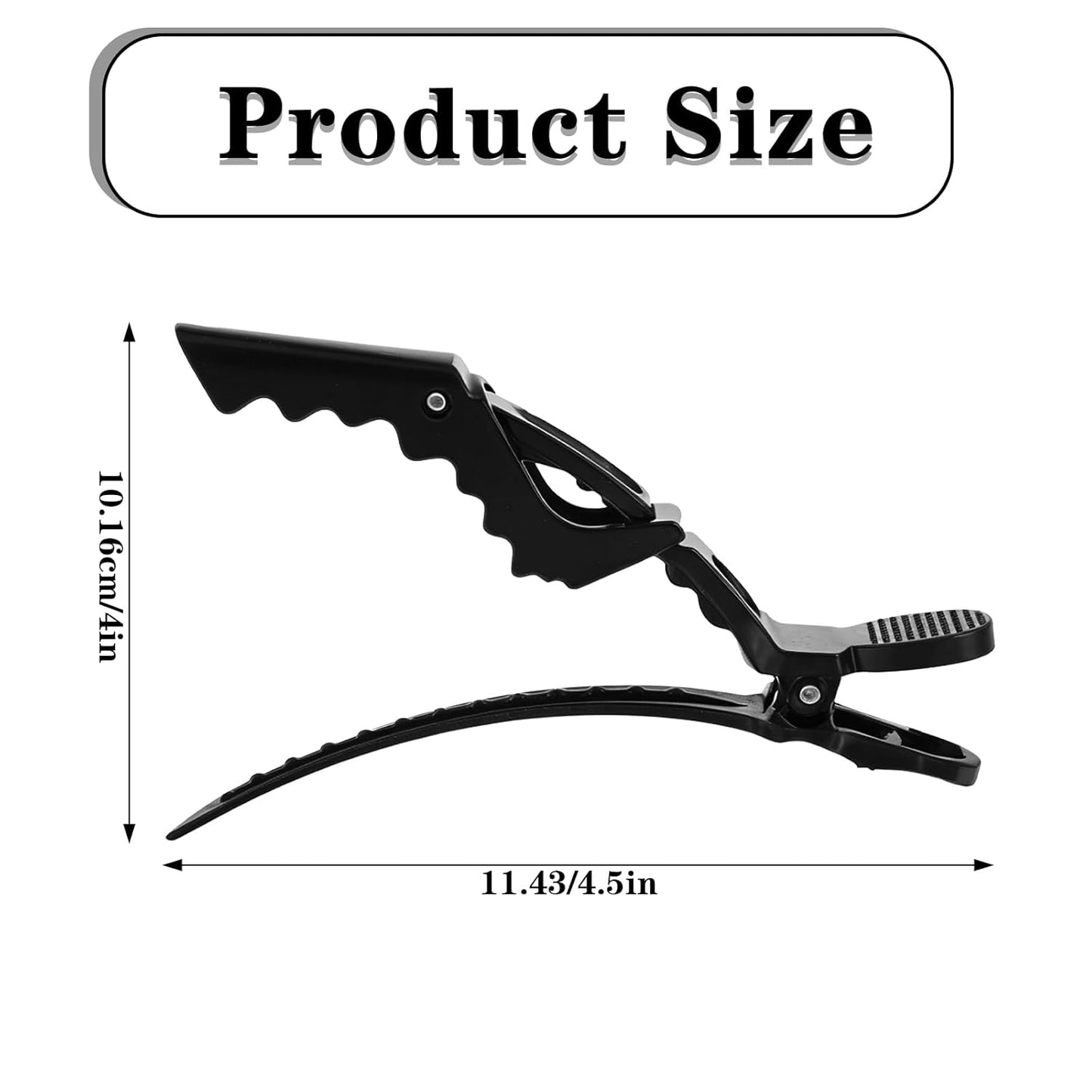 15Pcs Alligator Hair Clip for Styling Sectioning，Hair Sectioning Clips for Women Black Hair Clips for Styling Sectioning for Thick Hair Professional Hair Salon Quality Crea Clips for Haircut