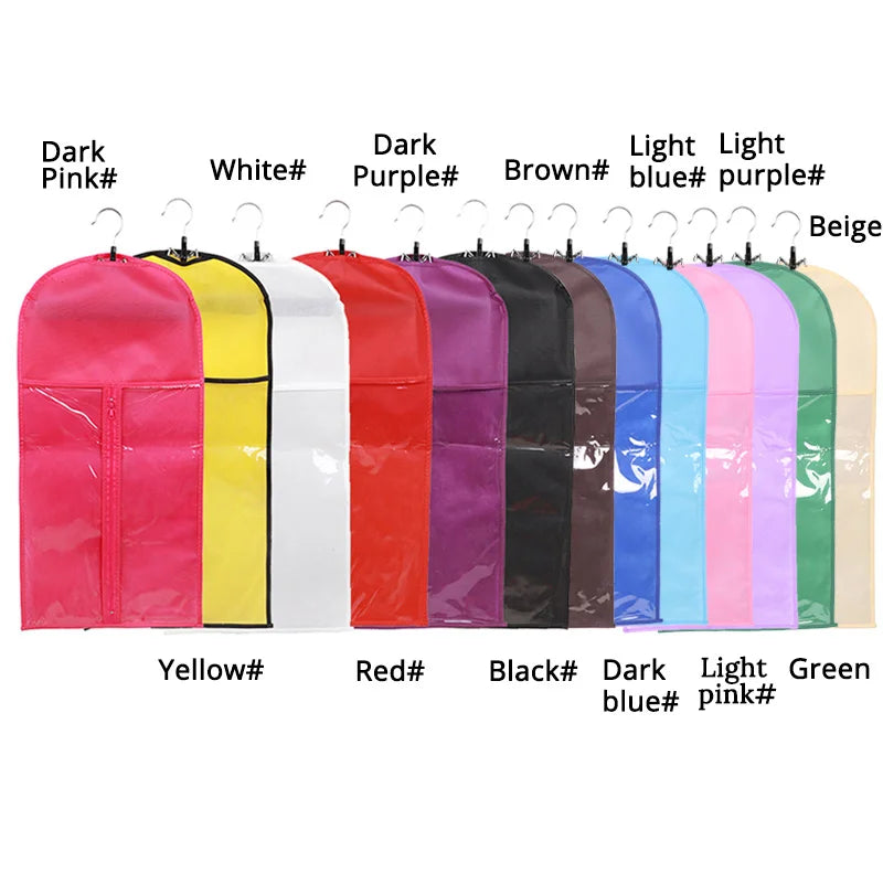 Wig Storage Bag with Hanger Holder Case Wigs Pouch Water Dust-Proof Organizer Protect for Professional Hair Extensions