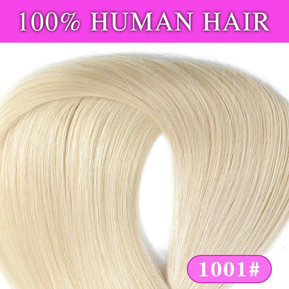 Halo Hair Extensions 100% Human Hair 14-28 Inch Hidden Clips