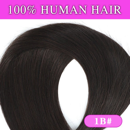 Halo Hair Extensions 100% Human Hair 14-28 Inch Hidden Clips
