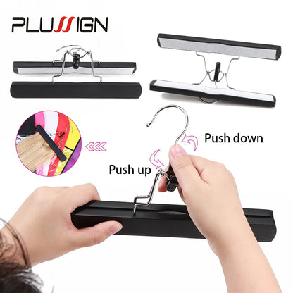 Wig Storage Bag with Hanger Holder Case Wigs Pouch Water Dust-Proof Organizer Protect for Professional Hair Extensions