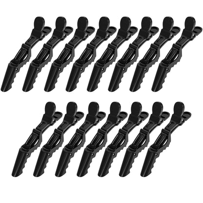 15Pcs Alligator Hair Clip for Styling Sectioning，Hair Sectioning Clips for Women Black Hair Clips for Styling Sectioning for Thick Hair Professional Hair Salon Quality Crea Clips for Haircut